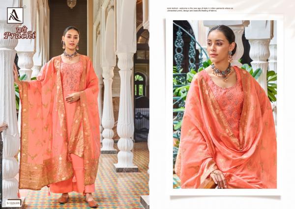 Alok Prachi Viscose Silk Designer Dress Material Collection